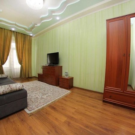 Razmestim В Жк Дуэт Almaty Bagian luar foto
